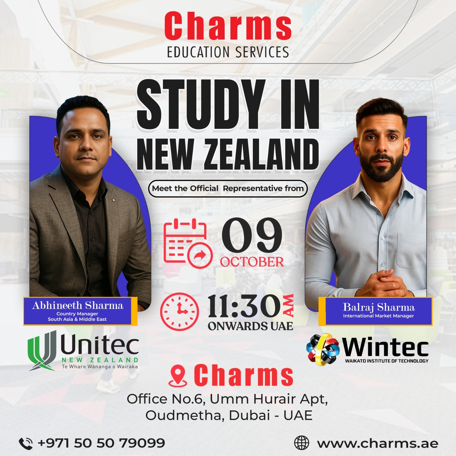 Speakers: Abhineeth (Unitec) and Balraj (Wintec)